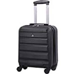 Aerolite 45x36x20 cm EasyJet Maximum Size 8 Wheel ABS Hard Shell Carry On Hand Cabin Luggage