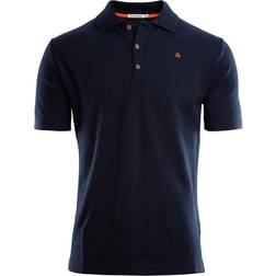 Aclima LeisureWool Pique Shirt - Navy