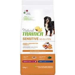 Trainer Natural Sensitive No Gluten Medium & Maxi Adult Salmone - 12 kg