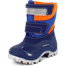 Spirale Jungen Simon Schneestiefel, Mehrfarbig Orange-Blau 489