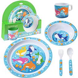 Bentology Mealtime Feeding Set 5pcs Shark