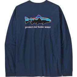 Patagonia Home Water Trout Responsibili-Tee - Blue