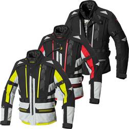 Spidi H2Out Allroad Motorcycle Textile Jacket - Black/Grey/Yellow