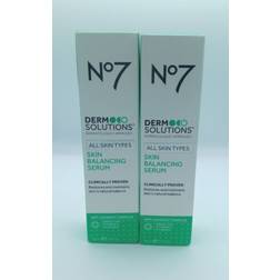 No7 skincare derm solutions vitamin c skin balancing moisturising serum x2