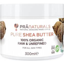 PraNaturals organic shea butter 300ml, pure raw unrefined a grade... 300ml