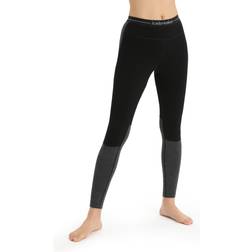 Icebreaker Merino 200 Thermo Leggings - Black/Jet Heather