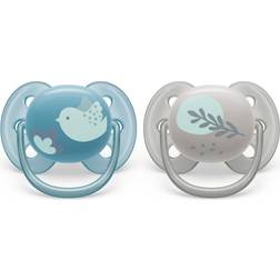 Philips Avent Ultrasoft Premium 6-18m sut Animal Boy 2 stk
