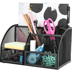 Exerz Exerz Mesh Desk Organizer Office with 7 Compartments Tidy Candy /Pen Holder/Multifunctional