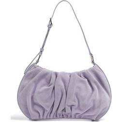 Mandarina Duck Velvet Plisse Shoulder bag violet