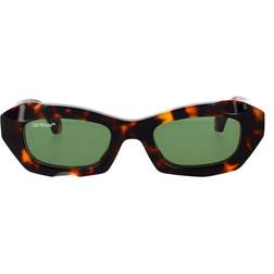 Off-White Elegant Cat Eye Solbriller -