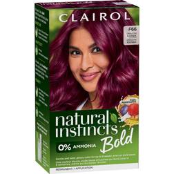 Clairol Instincts Bold Permanent Hair Dye, F66 Dragon Fuchsia Hair Pack