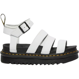 Dr. Martens Blaire Hydro Leather Strap Sandals - White