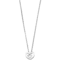 Grace Amor Necklace With Pendant 925 Sterling Silver - Silver