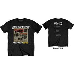 ROCK OFF Guns n' roses lies backprint tee t-shirt mens