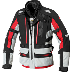 Spidi ALLROAD Textiljacke grau-rot