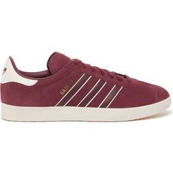 adidas Gazelle M - Shadow Red/Cream White/Gold Metallic