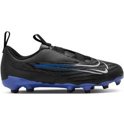 Nike Jr. Phantom GX Academy MG - Black/Hyper Royal/Chrome