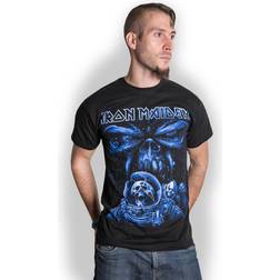 Iron Maiden 'Final Blue Spaceman' Black T-Shirt XX-Large