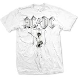 AC/DC Ac/dc official licensed unisex t- shirt switch white cotton