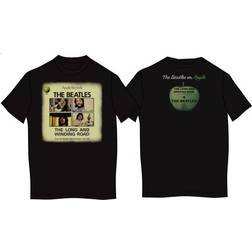 Rockoff Trade Men's Long And Winding Road Vintage T-shirt, Black