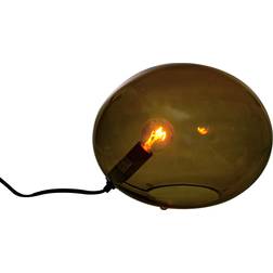 Aneta Globus Brun Bordlampe