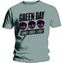 Green day three heads better than one official tee t-shirt mens