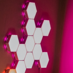 Hexagone Hexagon LED RGB Vægarmatur 12stk