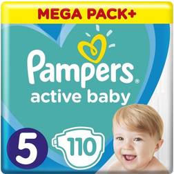 Pampers Active Baby Diapers Size 5 11-16 kg 110pcs