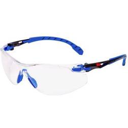 3M Solus S1101SGAF Safety glasses Anti-fog coating Blue, Black DIN EN 166