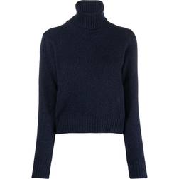 Ami Paris Jumper Woman colour Blue Blue