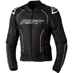 Rst S1 Mesh Motorcycle Textile Jacket - Black/White Man