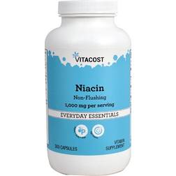 Vitacost Niacin Non-Flushing 1000mg 300 pcs