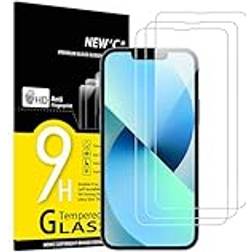 New'C Protector Pantalla para iPhone 13 Mini 3 Piezas