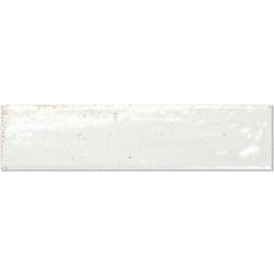 Hill Ceramic Vægflise Vivid Hvid Blank 6x25 cm