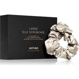 Notino Silk Collection Large scrunchie silk scrunchie Cream