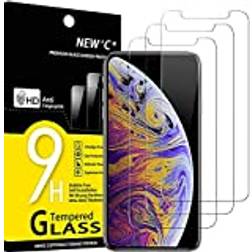 New'C 3 Pack Designed Screen Protector for iPhone 11 Pro Max and XS Max