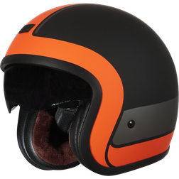 Origine Helm demi-jet sprint record matte black/orange Schwarz