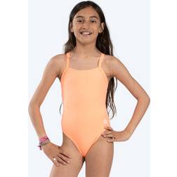 Watery badedragt til piger Freestyler Solid Coral Testvinder 14-15 år Badedragter til piger Sport/strand