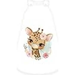Herding Herding Baby Best Baby-Schlafsack, Giraffen-Motiv, 90 x 45 cm, Seitlich umlaufender Reißverschluss und Druckknöpfe