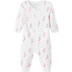 Name It Flamingo Nightsuit - Bright White