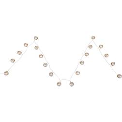 X-MAS Advent Silver String Light 20 Lamps