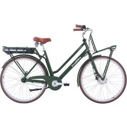 Evobike Classic 7 - Olive Green Damesykkel