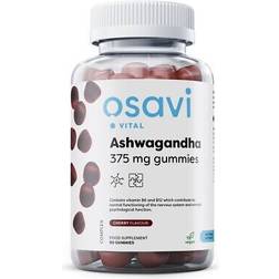 Osavi Ashwagandha 375mg Cherry Gummies 90 Gummies