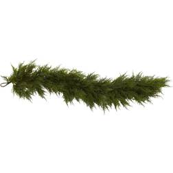 Nearly Natural Cedar Garland Green Decoration 60"