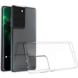 MTP Products Skridsikkert Samsung Galaxy S21 Ultra 5G TPU Cover Gennemsigtig