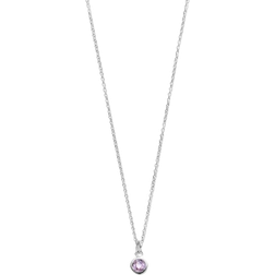 Spirit Icons Sky Necklace - Silver/Amethyst