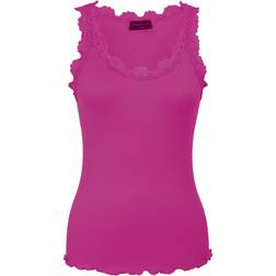 Rosemunde Classic Silk Top - Deep Fuchsia