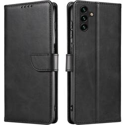 MTP Products Samsung Galaxy A04s Plånboksfodral med Stativfunktion Svart