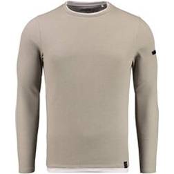 Herren Longsleeve MSW STEFANO ROUND grau