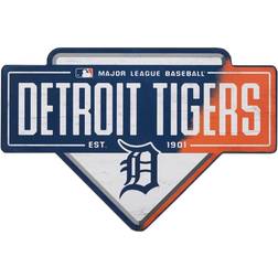 Open Road Brands Detroit Tigers Base Wood Sign